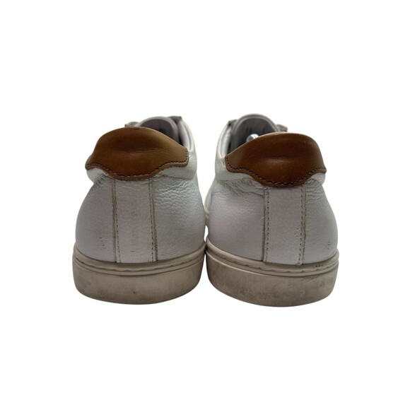 Men\'s Allen Edmonds Courtside Leather Sneaker Size 11 D White 3580 main image 5